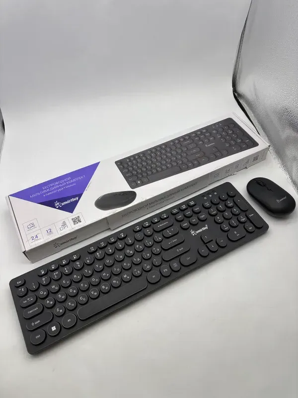id0010 клавиатура + мышка smartbuy