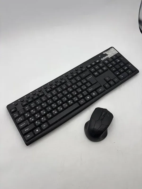 id0007 беспроводная клавиатура + мышка